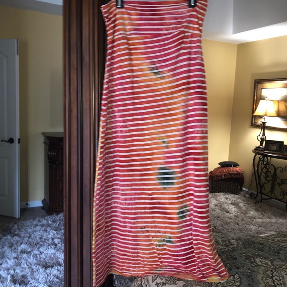 Tie Dye Maxi Skirt - Picture 2 of 2